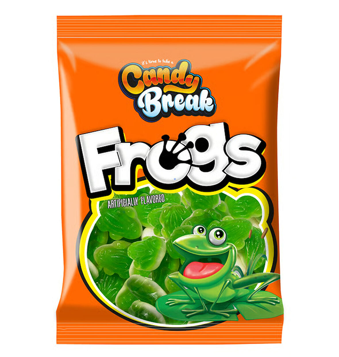 Candy Break Frogs Kurbağa Jelibon 113 Gr