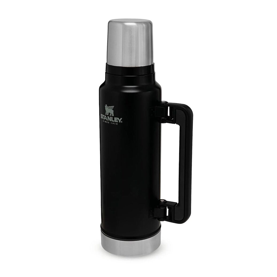 Stanley Klasik Vakumlu Paslanmaz Çelik Termos 1.4 LT The Legendary Classic Bottle 1.4L - Matte Black Pebble