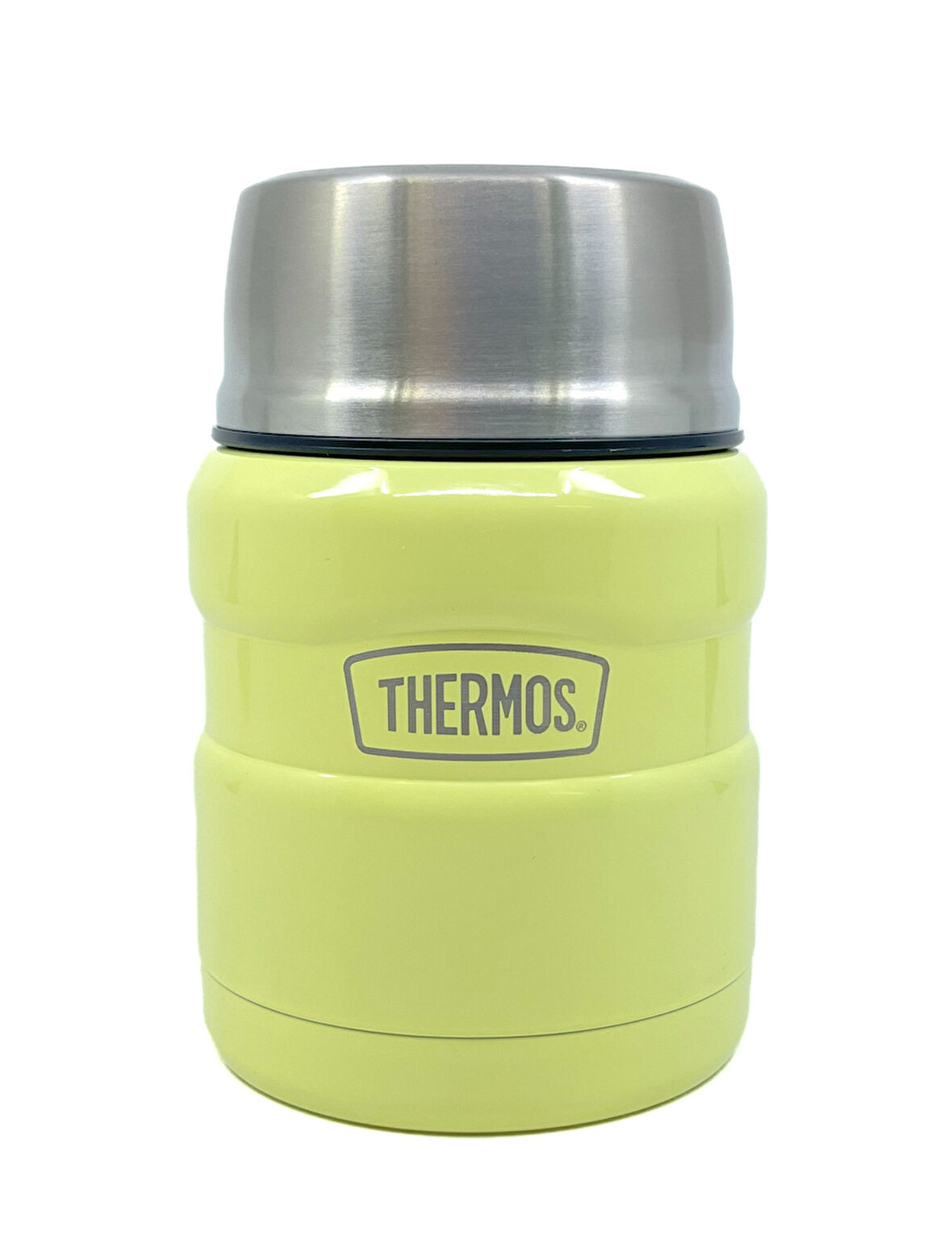 SK-3002 470ml Stainless King Kaşıklı Yemek Termosu - Açık Sarı