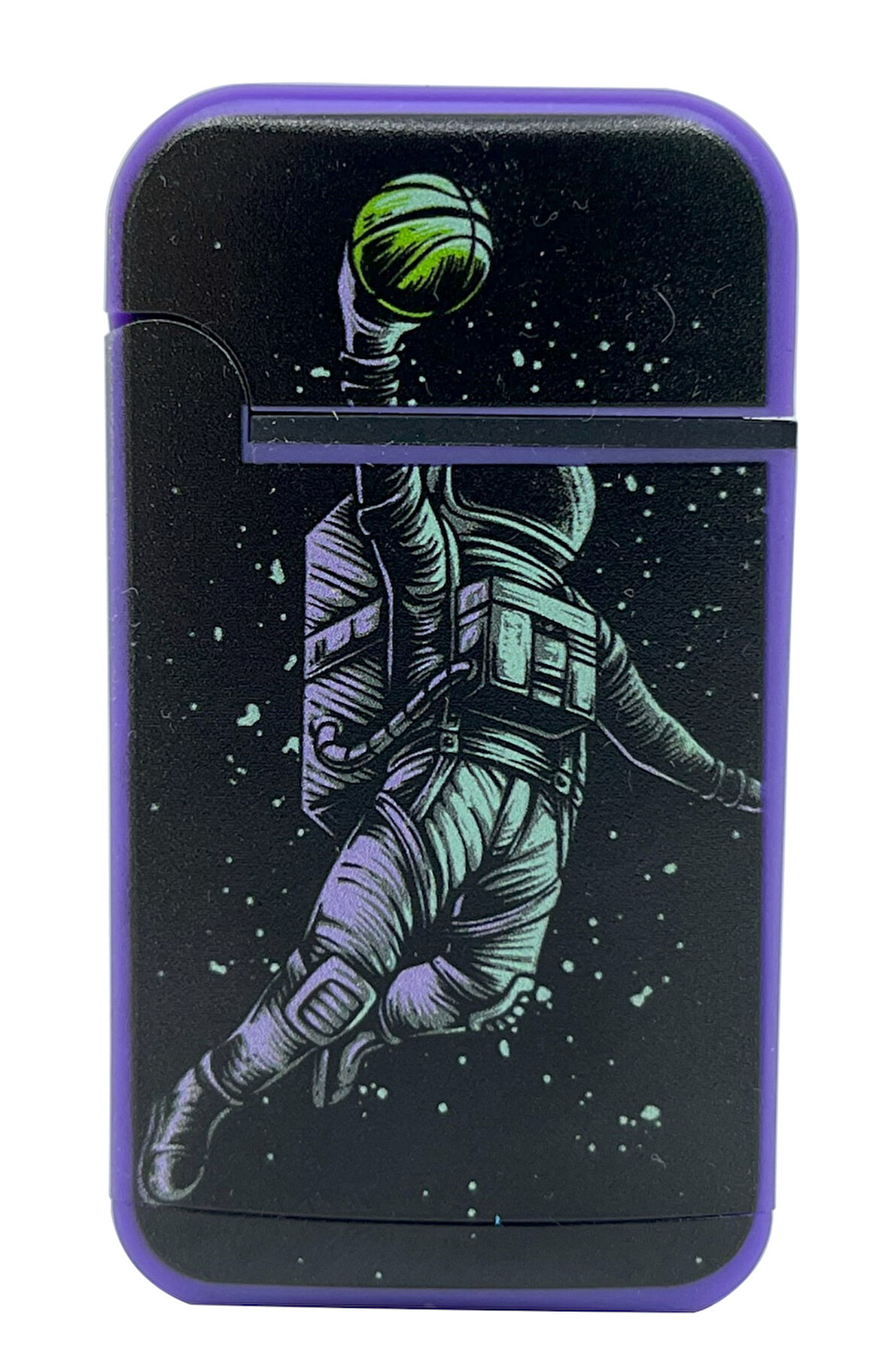 Zengaz Cool Tasarım Jet Alev Çakmak - Basketball Astronaut