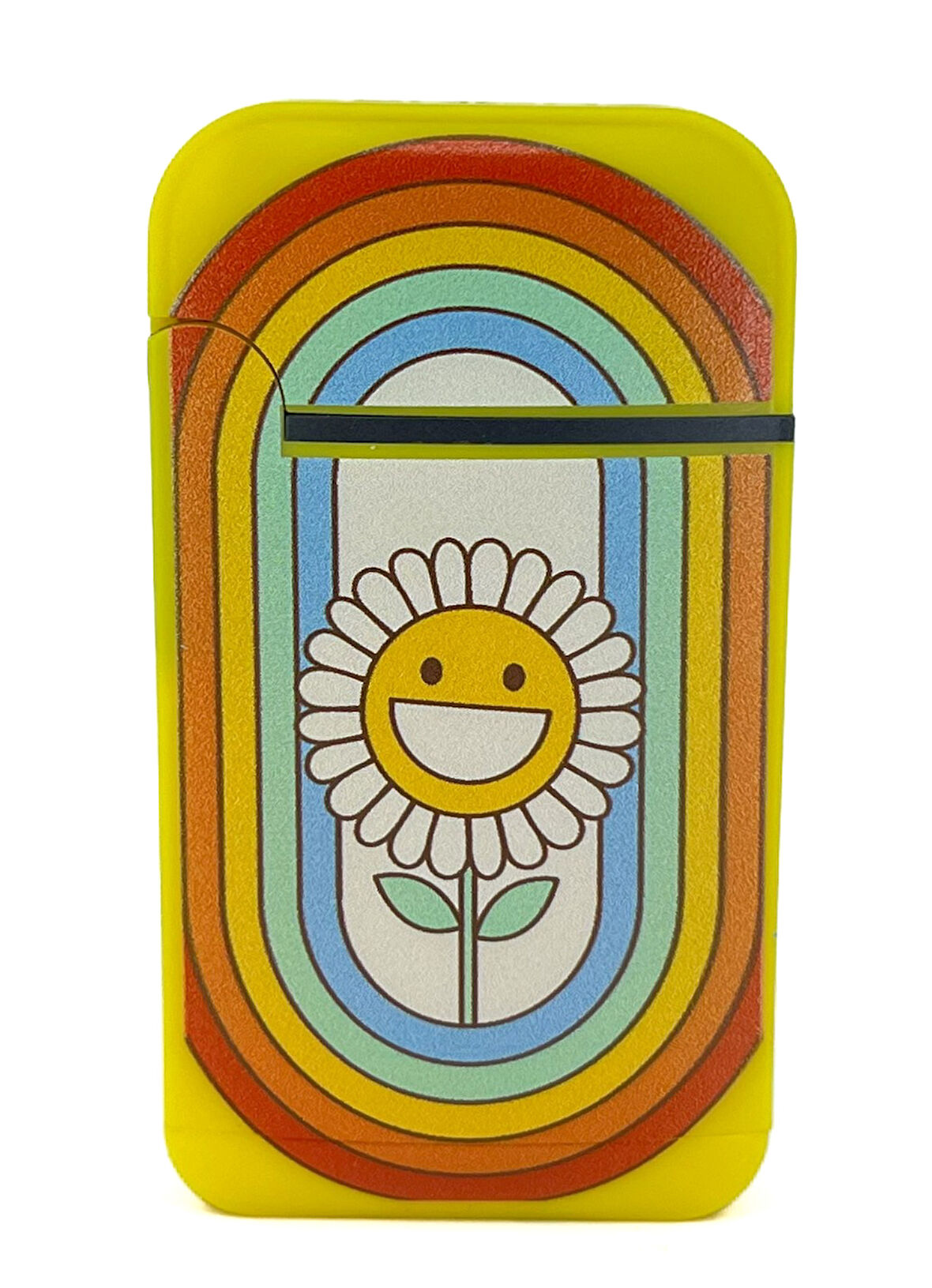 Zengaz Cool Tasarım Jet Alev Çakmak - Cheerful Daisy