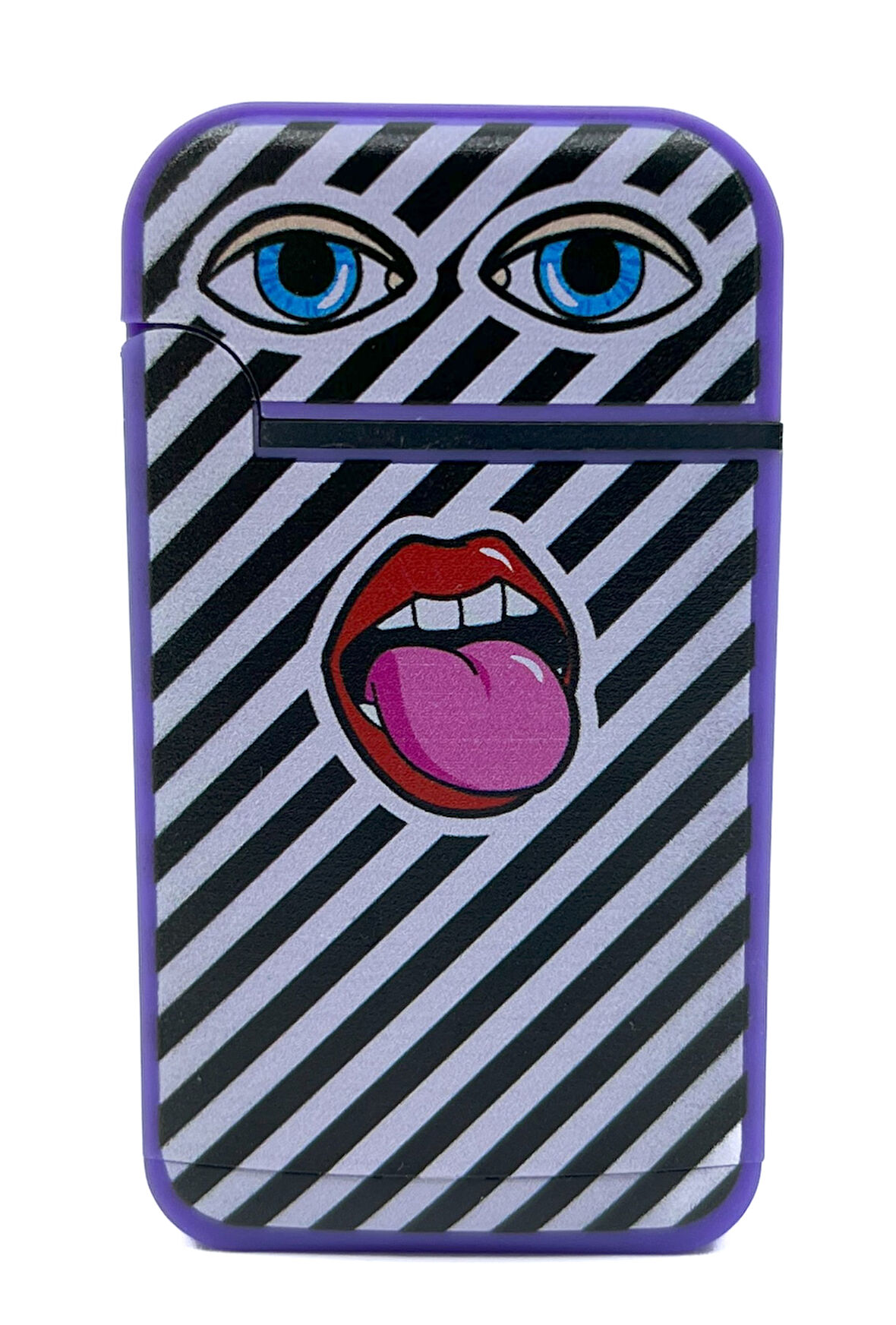 Zengaz Cool Tasarım Jet Alev Çakmak - Happy Mouth