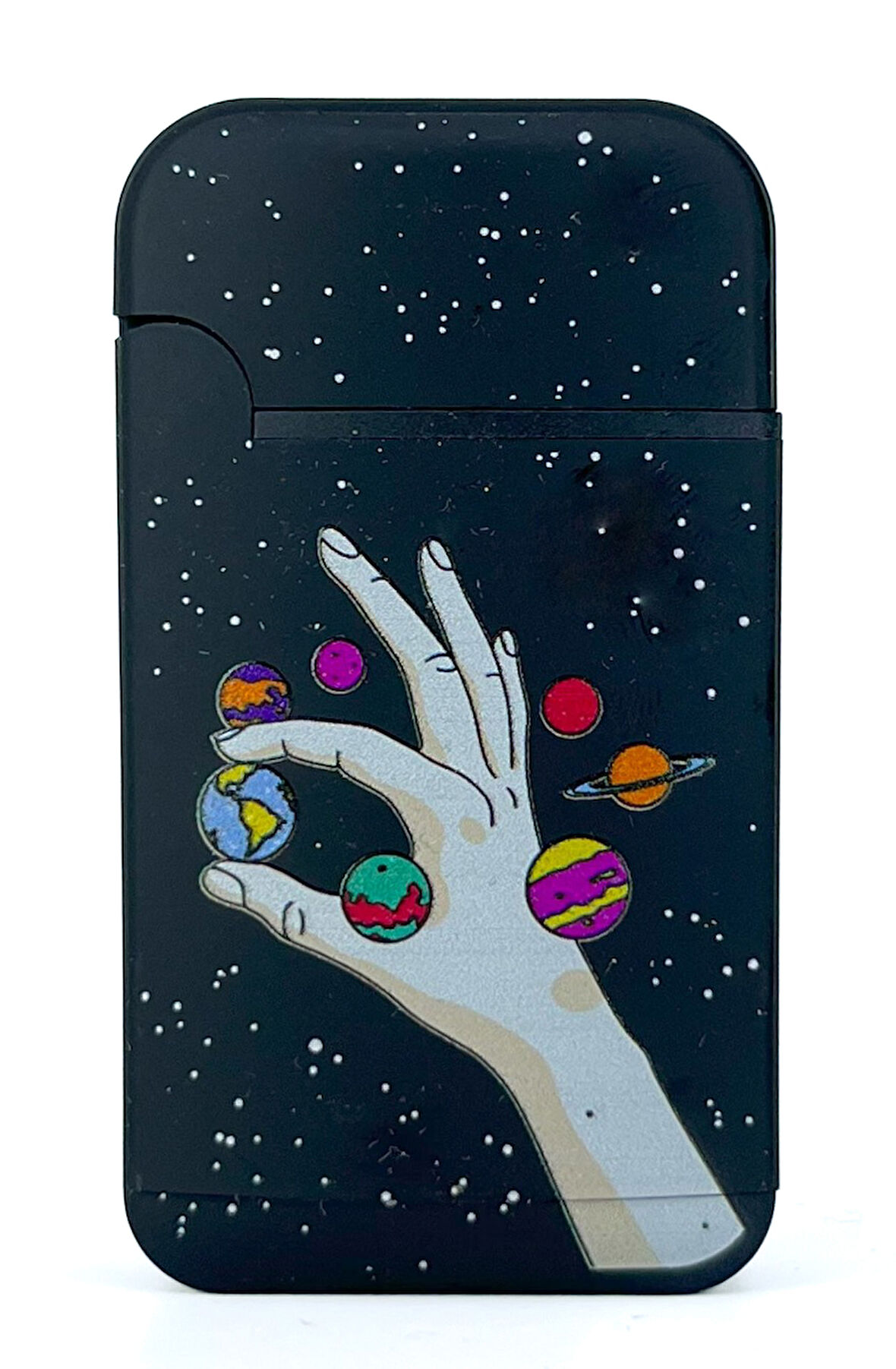 Zengaz Cool Tasarım Jet Alev Çakmak - Planets Orbiting