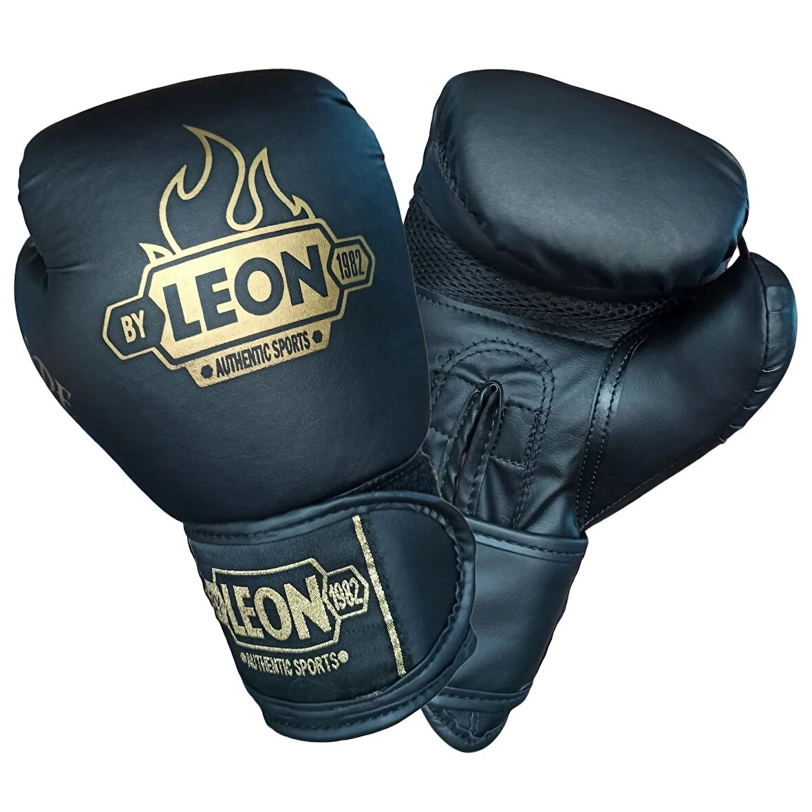 Leon Blade Training Boks, Kick Boks ve Muay Thai Eldiveni Siyah