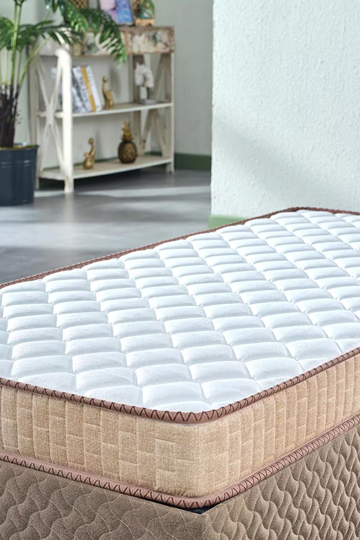 Mrs. Lotus Lux 90x190 Yatak, Ergonomik Yatak (Ölçü Seçenekli)