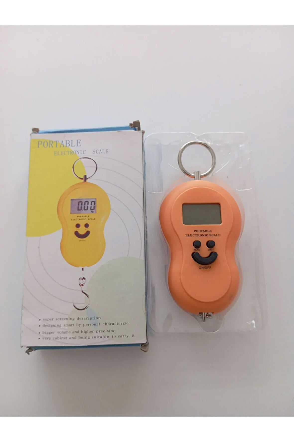 Sarı Taşınabilir Elektronik Tartı