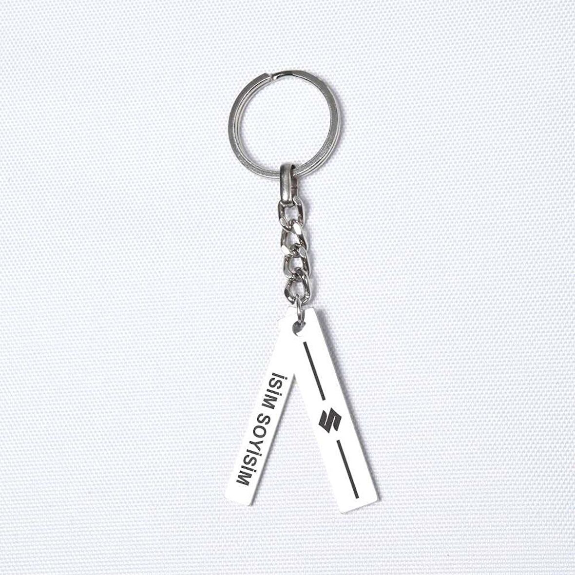 Suzuki Anahtar - Kişiye Özel Suzuki Plaka Anahtarlık 