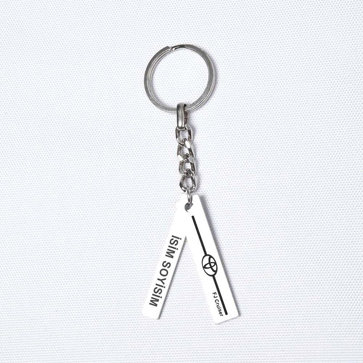 Kişiye Özel Toyota FJ Cruiser Plaka Anahtarlık