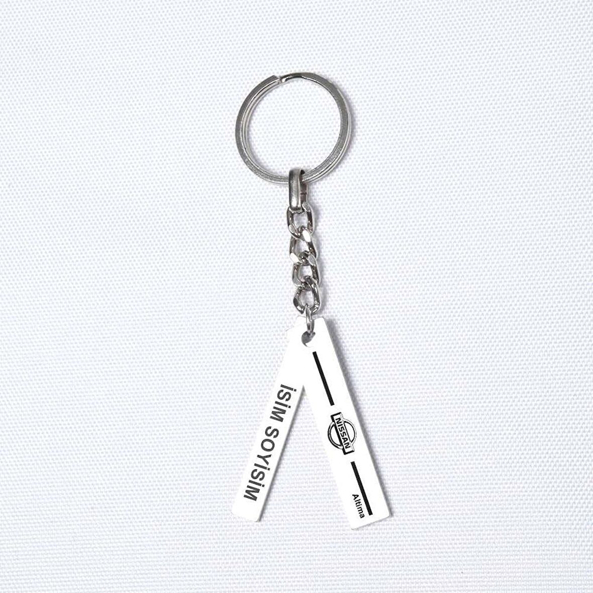 Kişiye Özel Nissan Altima Plaka Anahtarlık