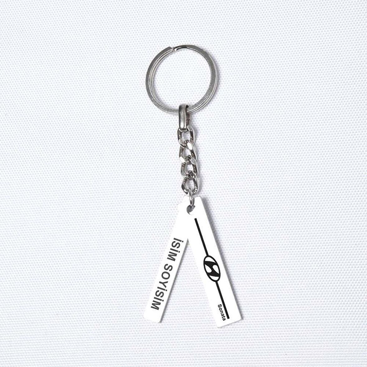 Kişiye Özel Hyundai Sonata Plaka Anahtarlık