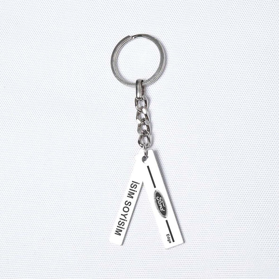 Kişiye Özel Ford Edge Plaka Anahtarlık