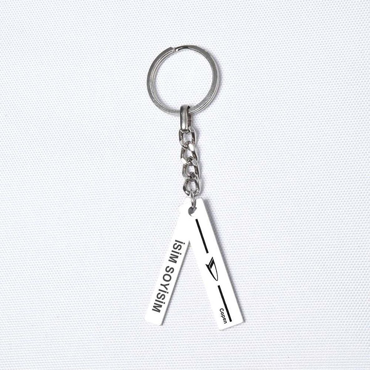 Kişiye Özel Daihatsu Copen Plaka Anahtarlık