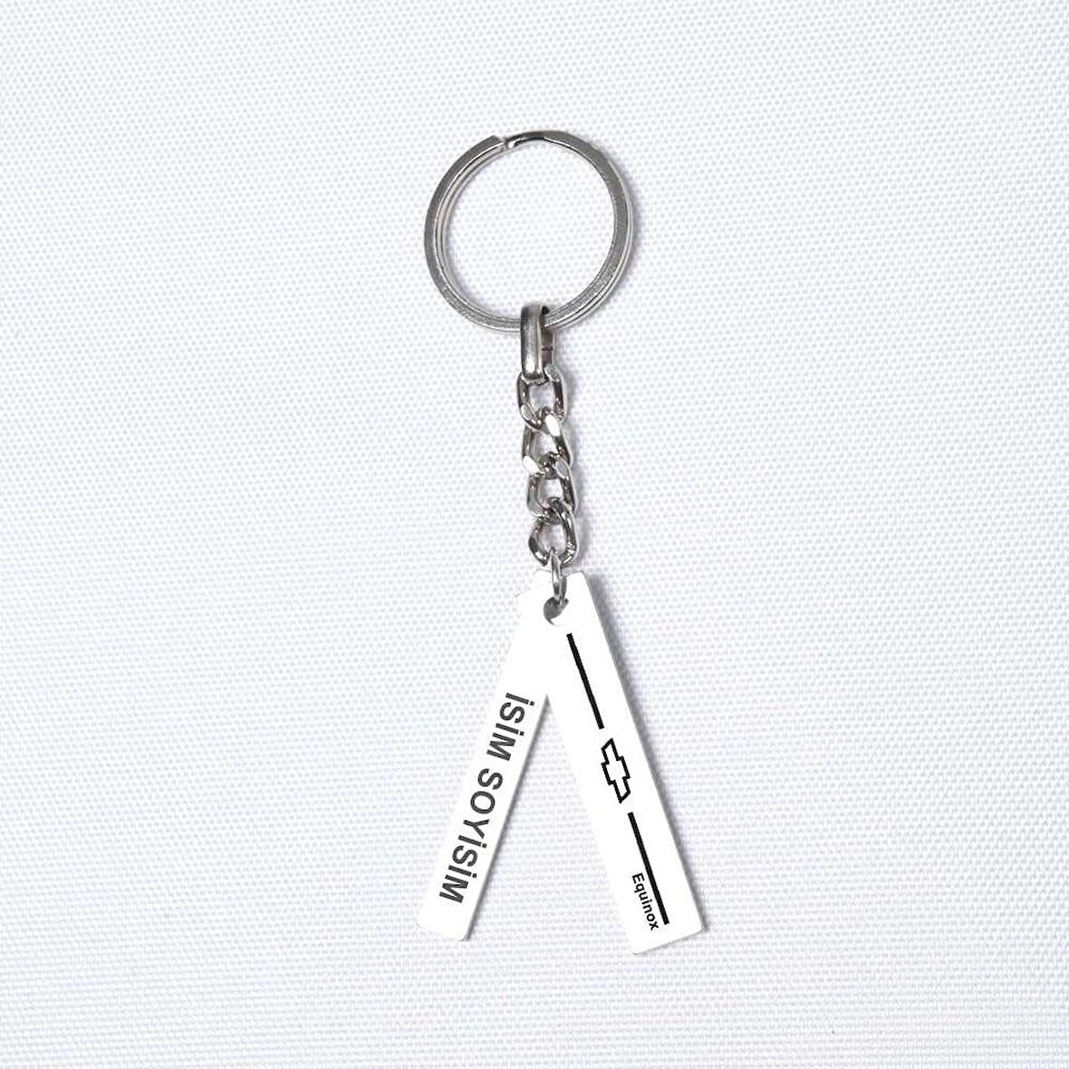 Kişiye Özel Chevrolet Equinox Plaka Anahtarlık