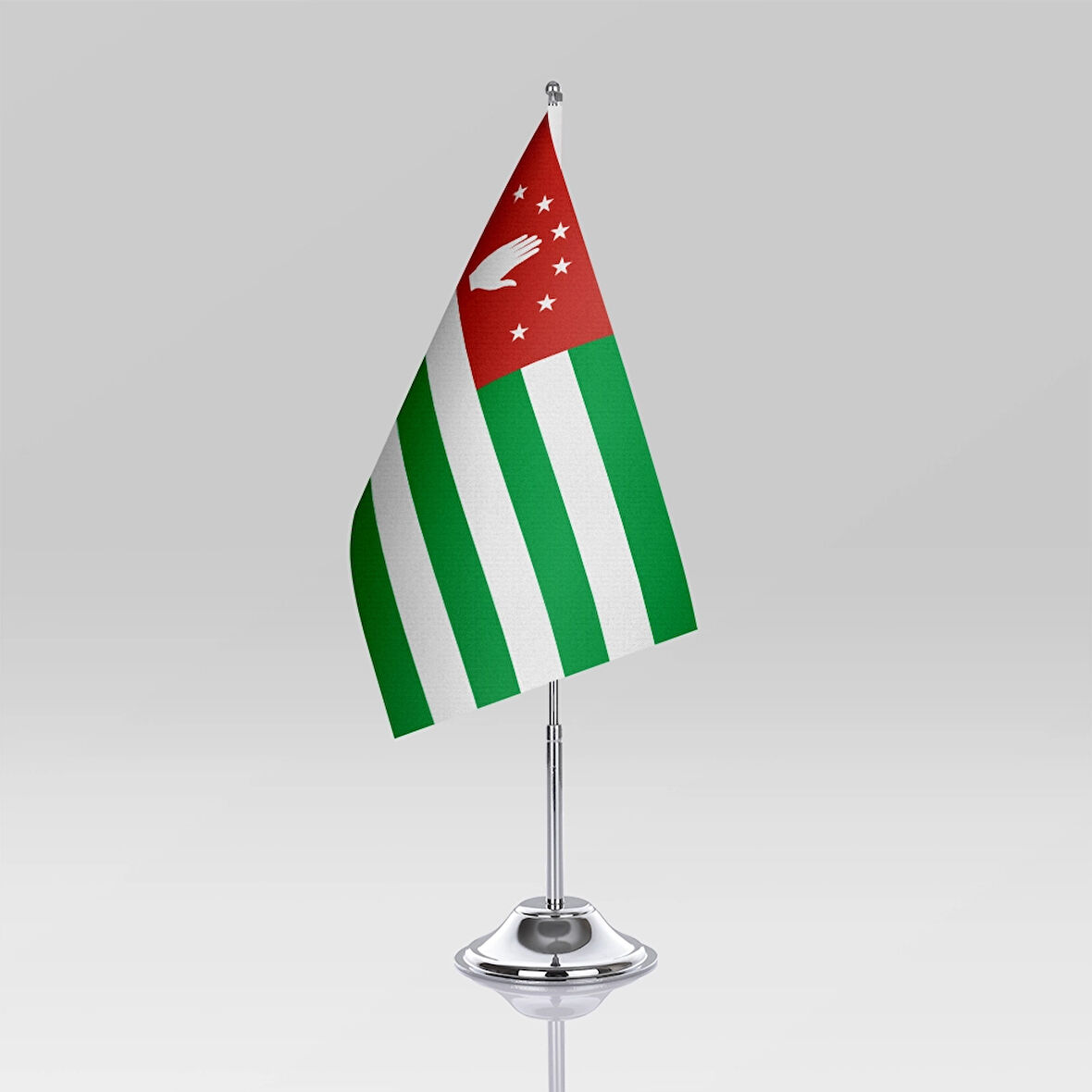 Abhazya Masa Bayrağı Direkli