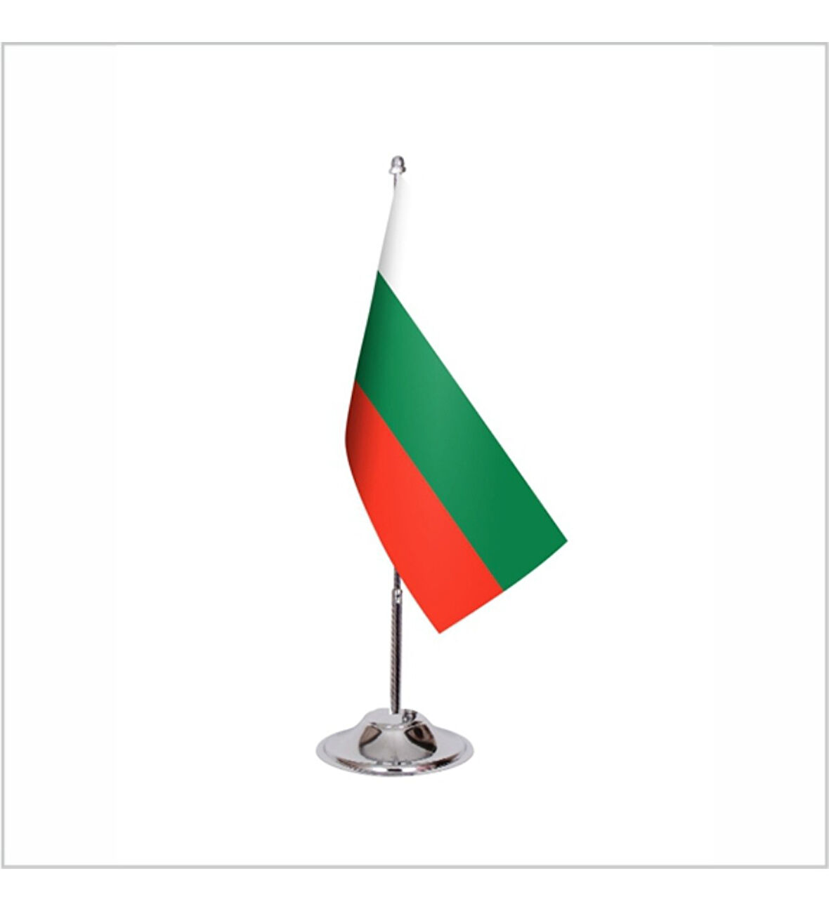 Bulgaristan Masa Bayrağı Direkli