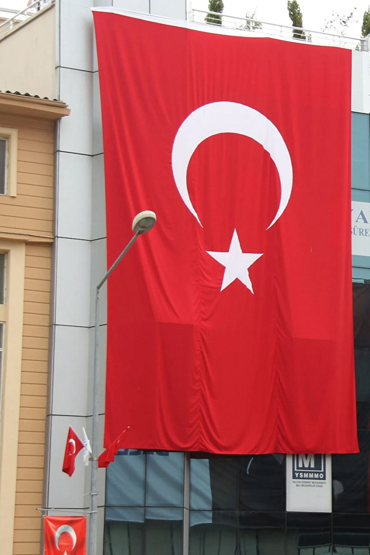 Türk Bayrağı Alpaka Kumaş 4x6m.