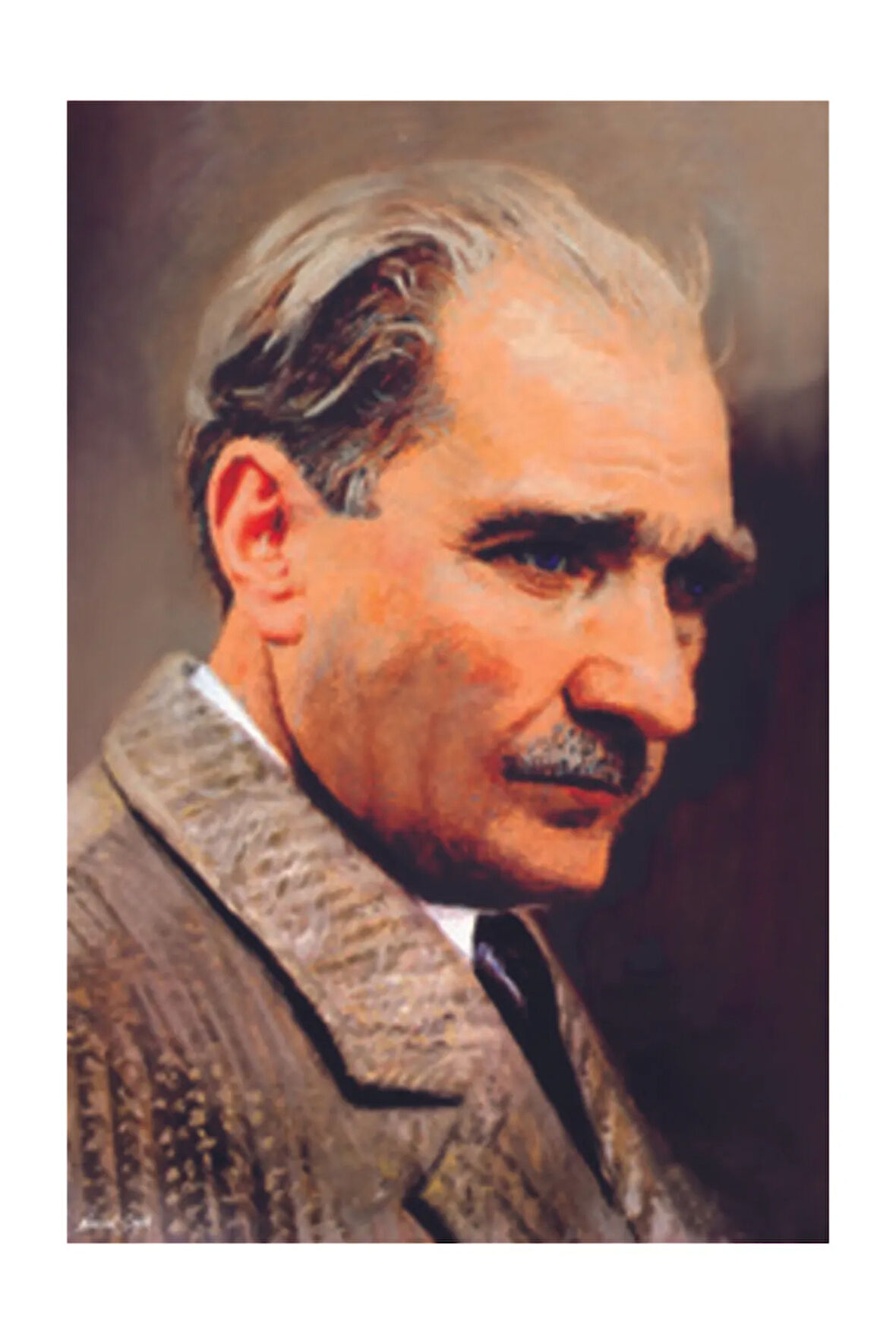 Atatürk Resmi Raşel Kumaş 200x300cm.