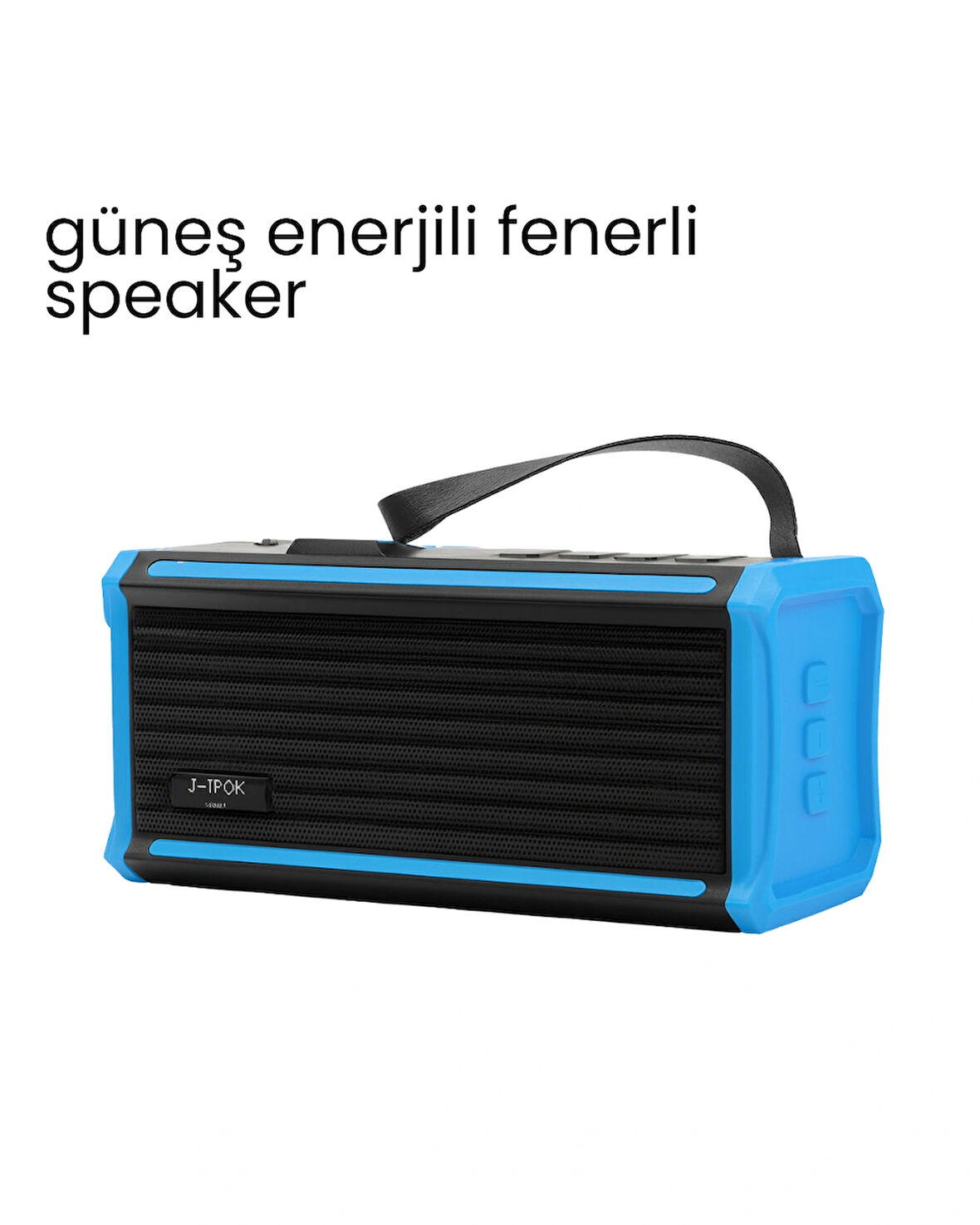 J-IPOX P520 Güneş Enerjili Bluetooth Hoparlör ve Radyo
