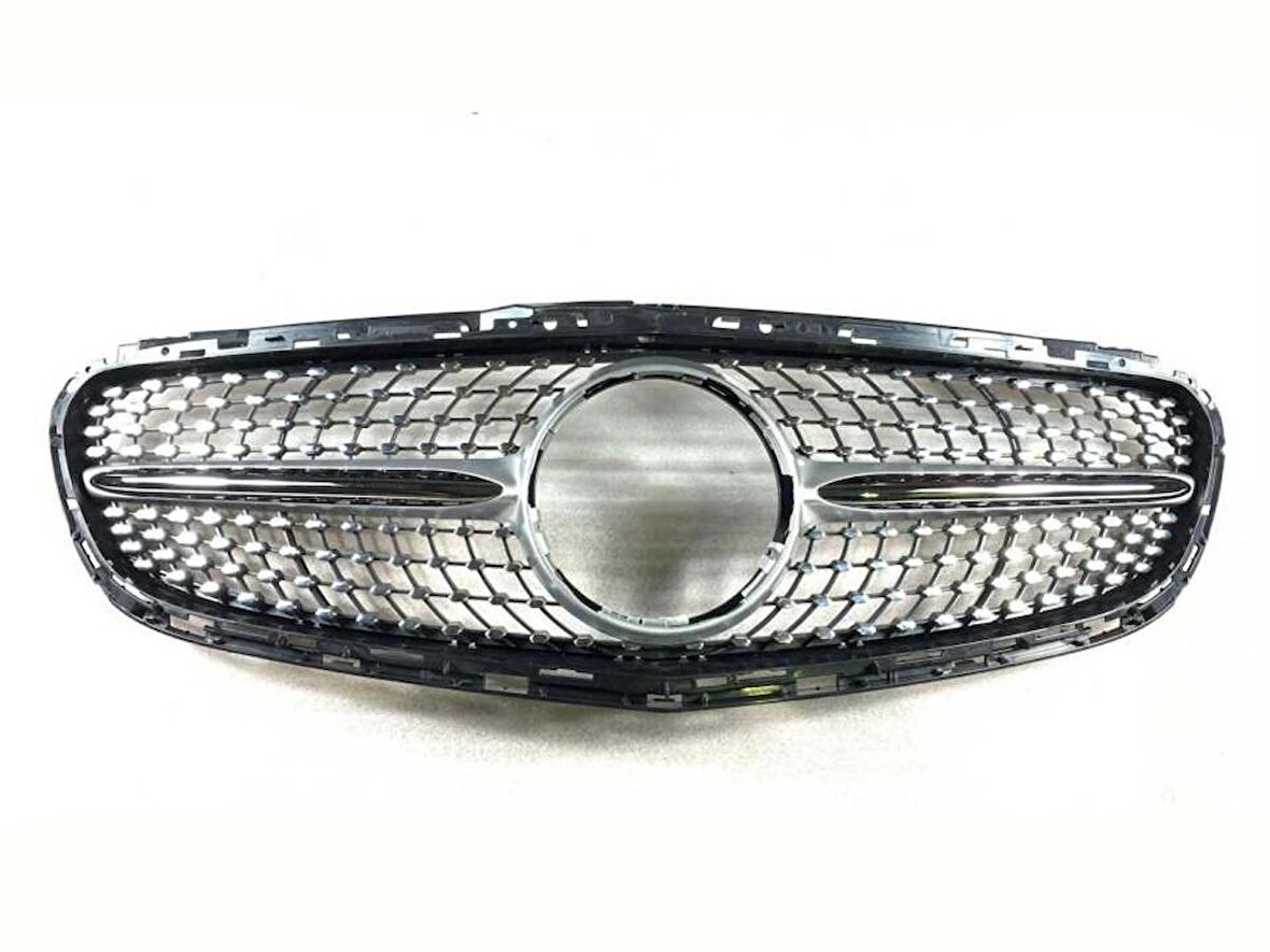 FOR MERCEDES W212 2013-2015 E SERIES DIAMOND FRONT GRILLE (FACELIFT)