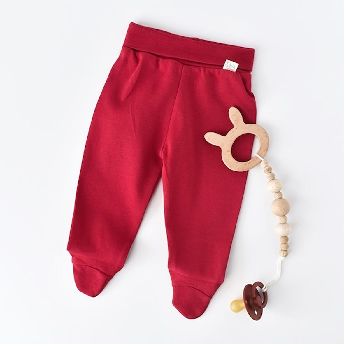 Ayaklı Pantolon 5605 Kırmızı