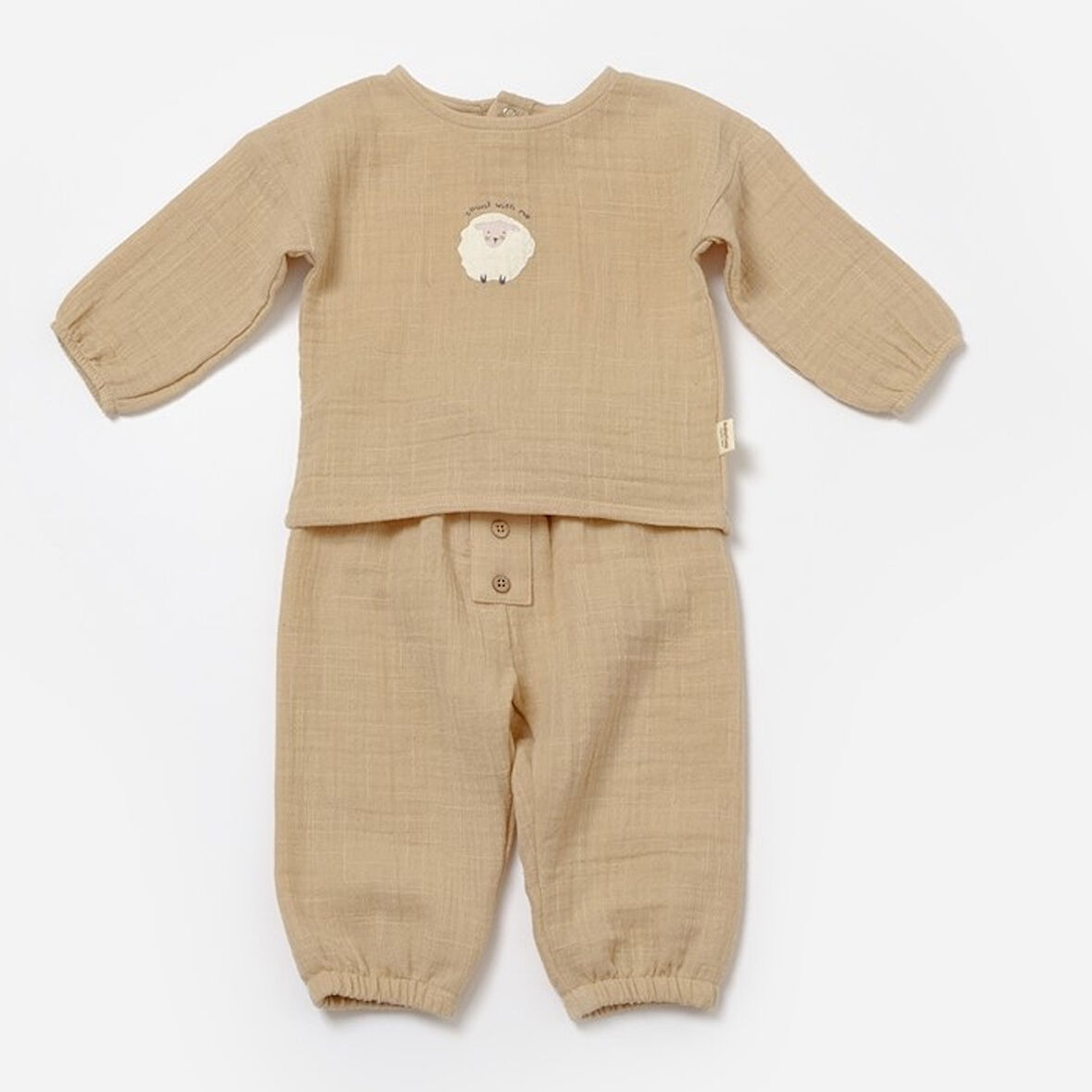 Sweatshirt & Pantolon Takım 7017 Kayısı