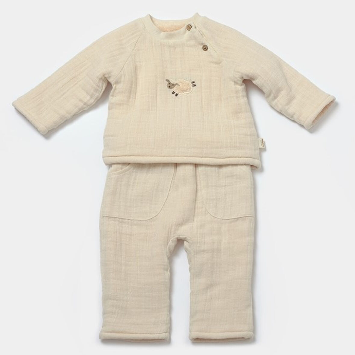 Sweatshirt & Pantolon Takım 7021 Taş