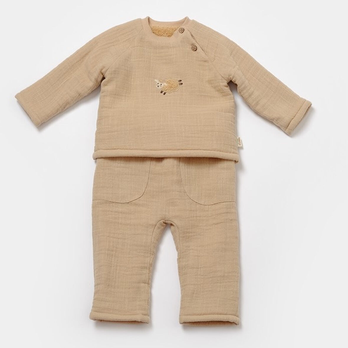 Sweatshirt & Pantolon Takım 7023 Kayısı