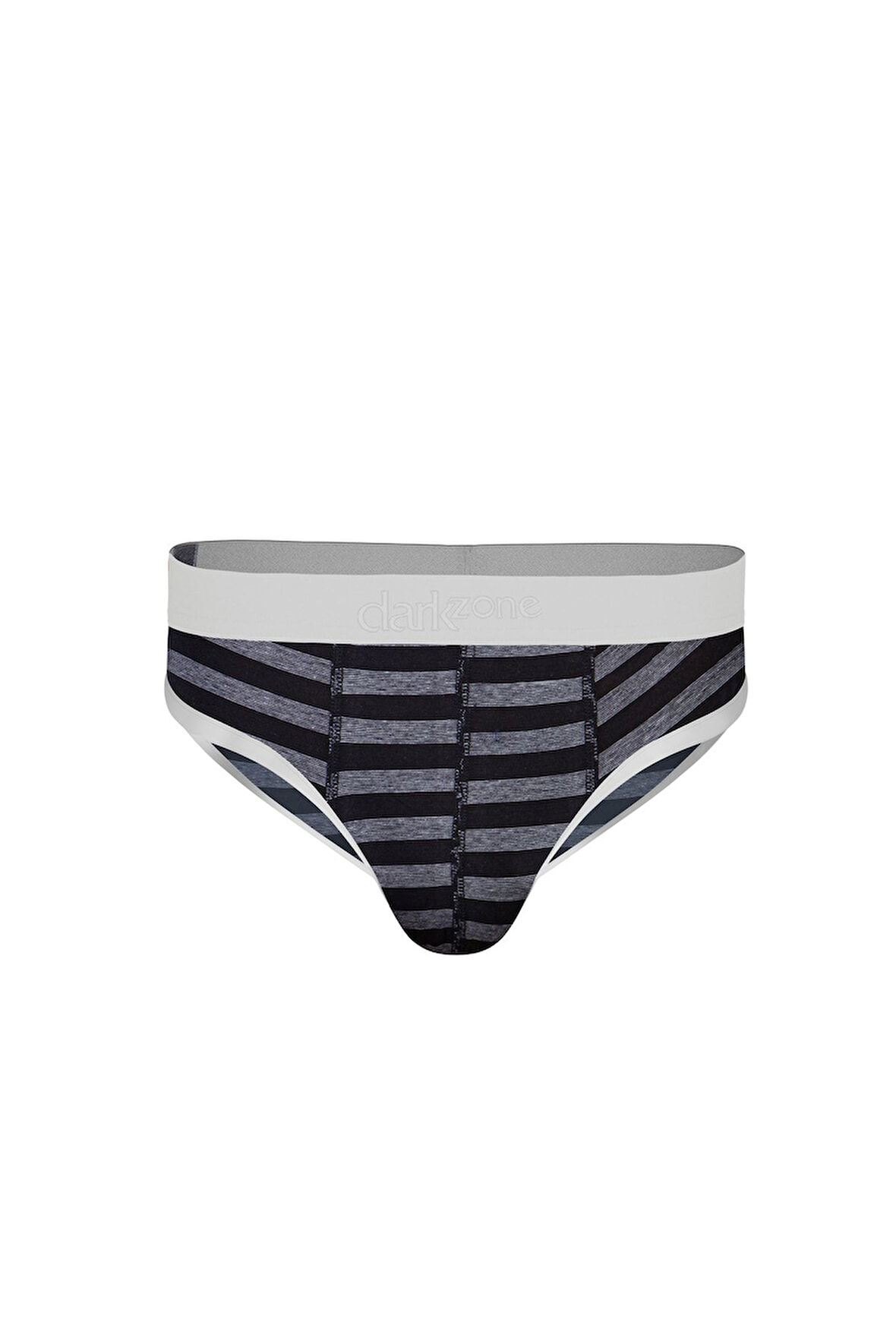 Çizgili Siyah Erkek Hipster Slip 6134