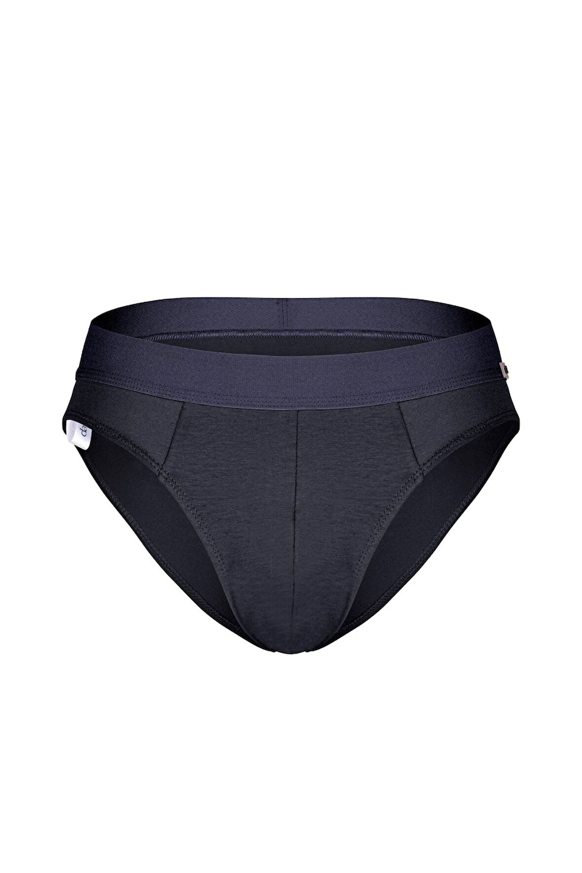 Erkek Antibakteriyel Lastikli Bambu Slip 6308 Füme