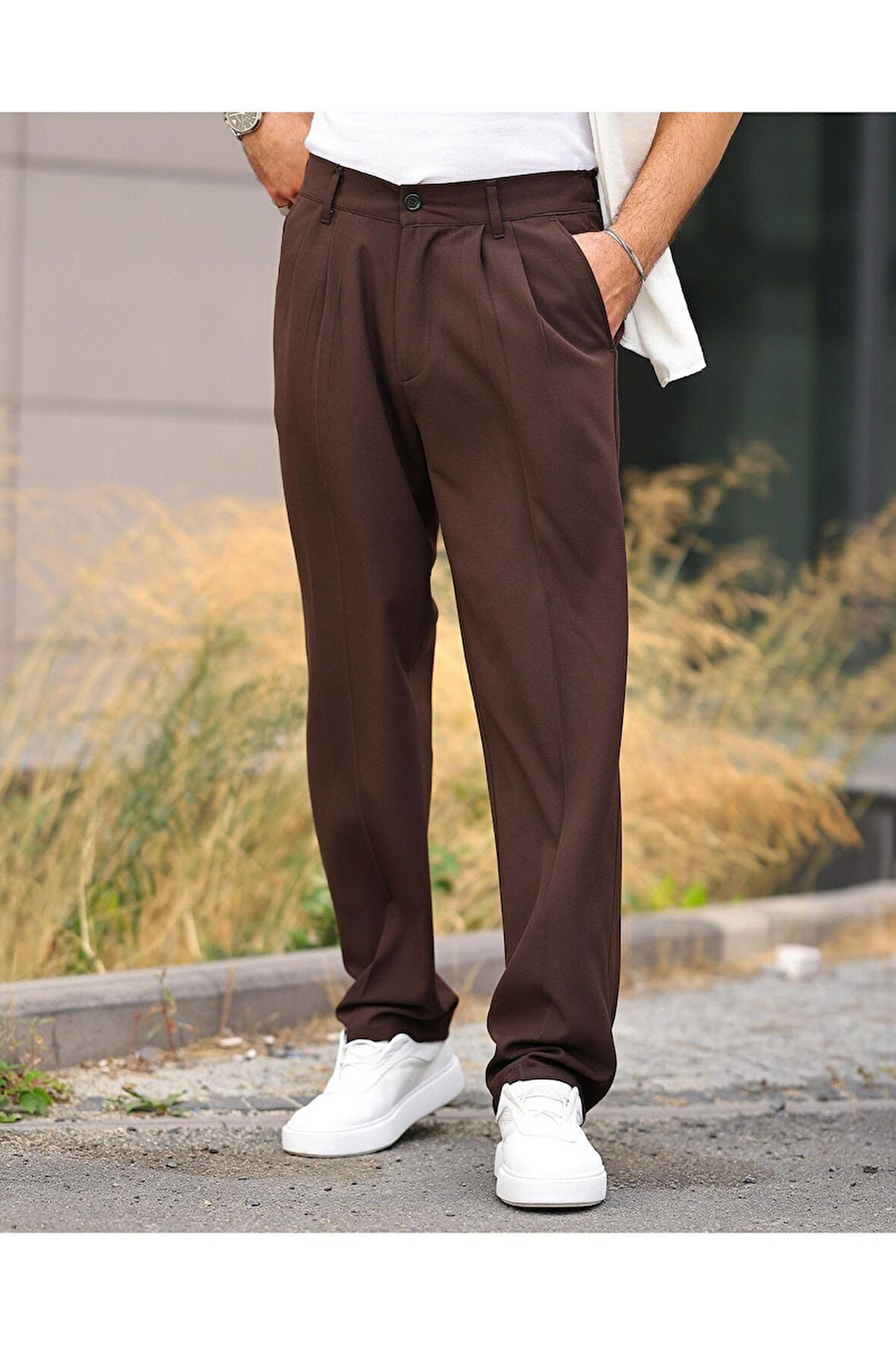 Baggy Kumaş Pantolon