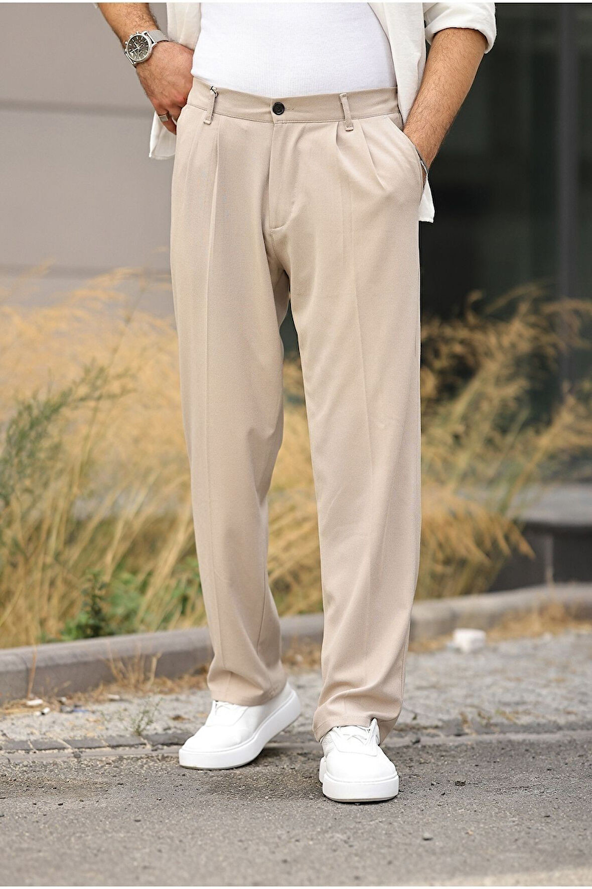 Baggy Kumaş Pantolon