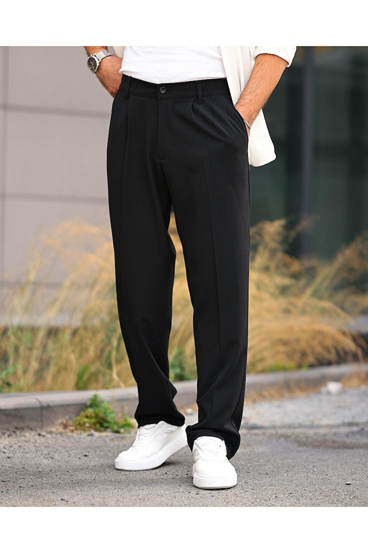 Baggy Kumaş Pantolon