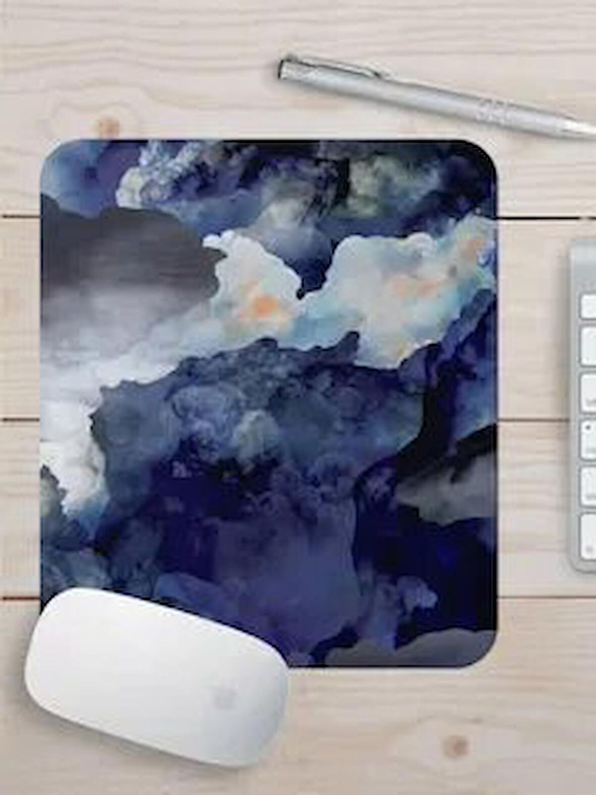  İLLÜSTRASYON DESENLİ Bilek Destekli Mouse pad