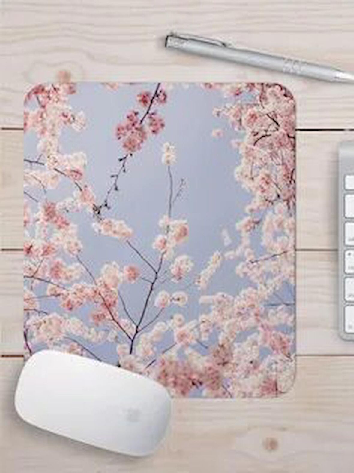  BAHAR DESENLİ Bilek Destekli Mouse pad