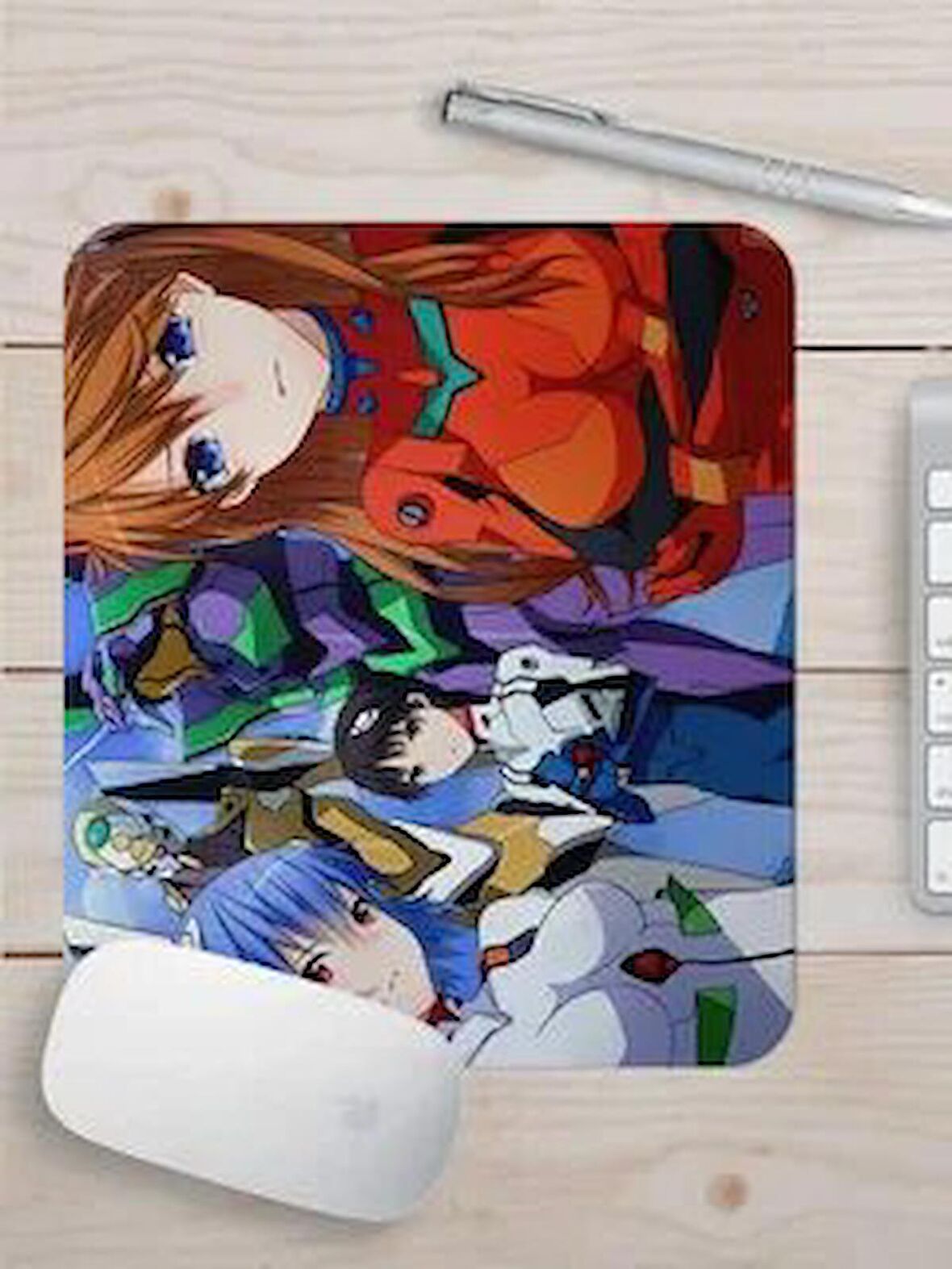  İLLÜSTRASYON DESENLİ Bilek Destekli Mouse pad