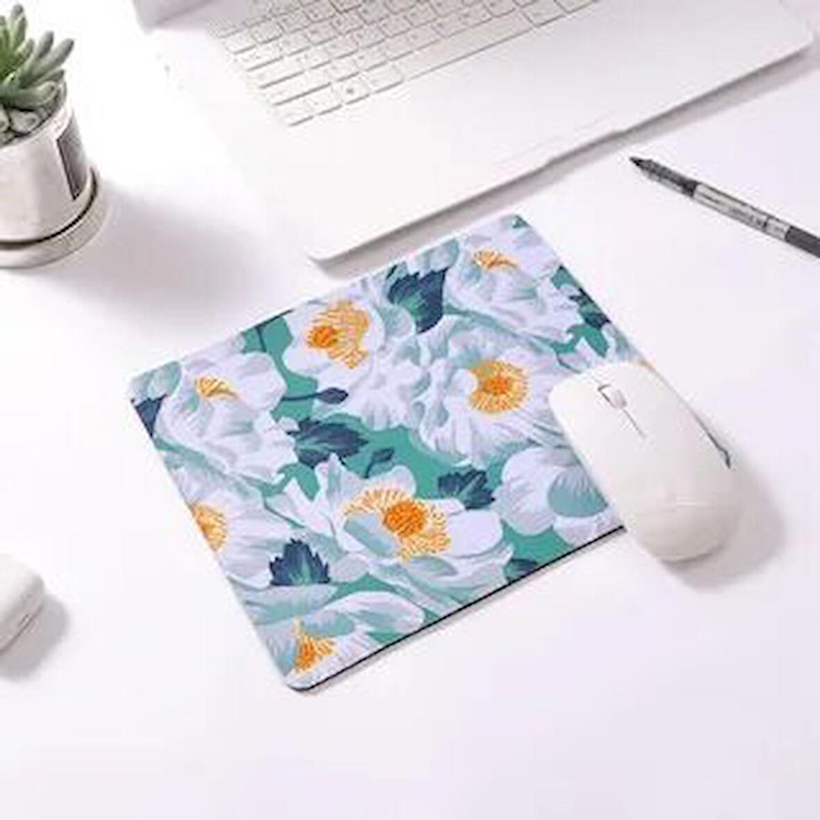  BAHAR DESENLİ Dikdörtgen Mouse pad