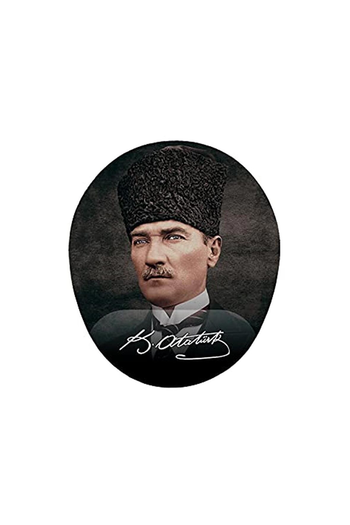 Atatürk görselli Bilek Destekli Mouse Pad