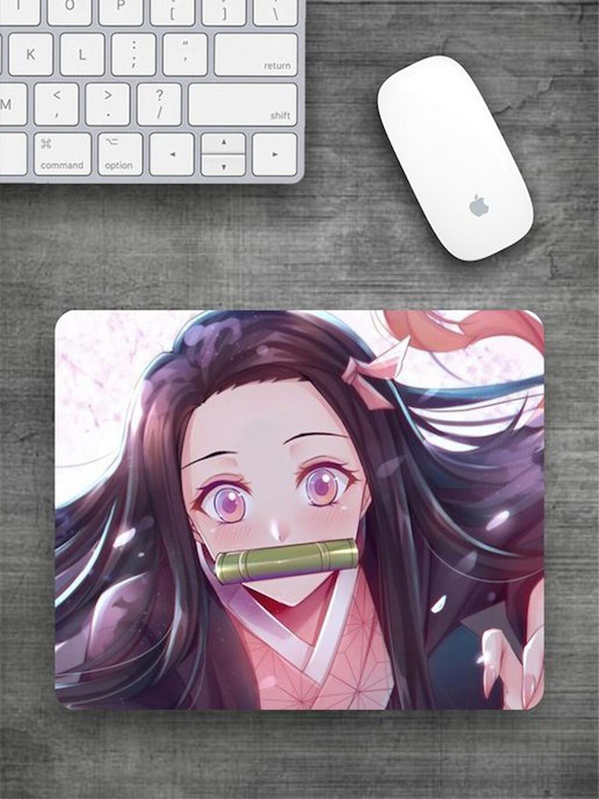 ANIME Baskılı Dikdörtgen Mouse Pad BSKBZR