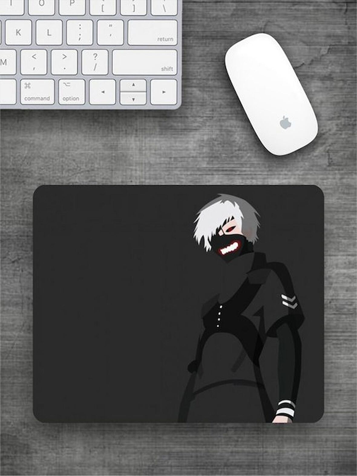 ANIME Baskılı Dikdörtgen Mouse Pad BSKBZR