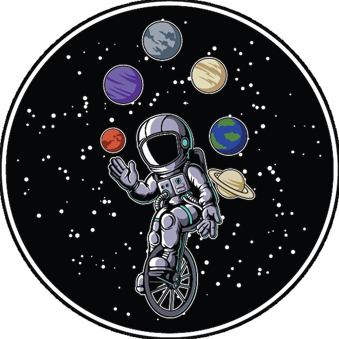 ASTRONOT Baskılı Mouse Pad BaskıBazar