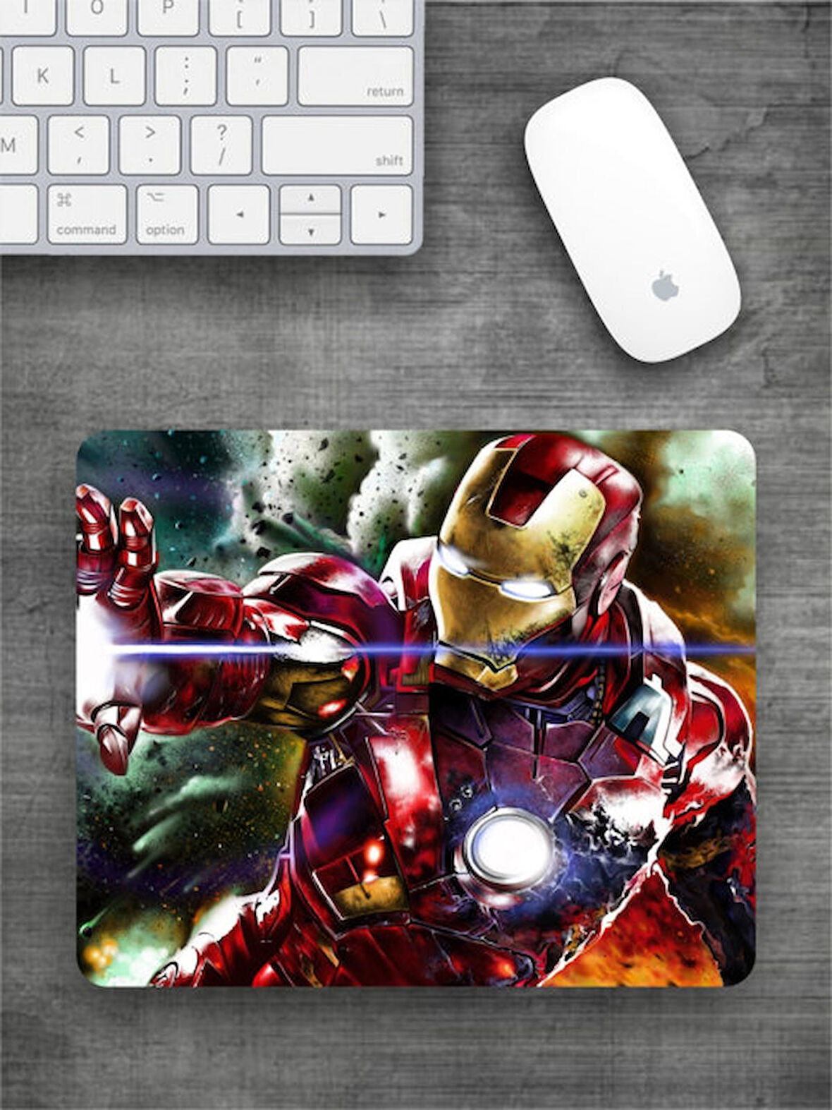 MARVEL Baskılı Dikdörtgen Mouse Pad BSKBZR