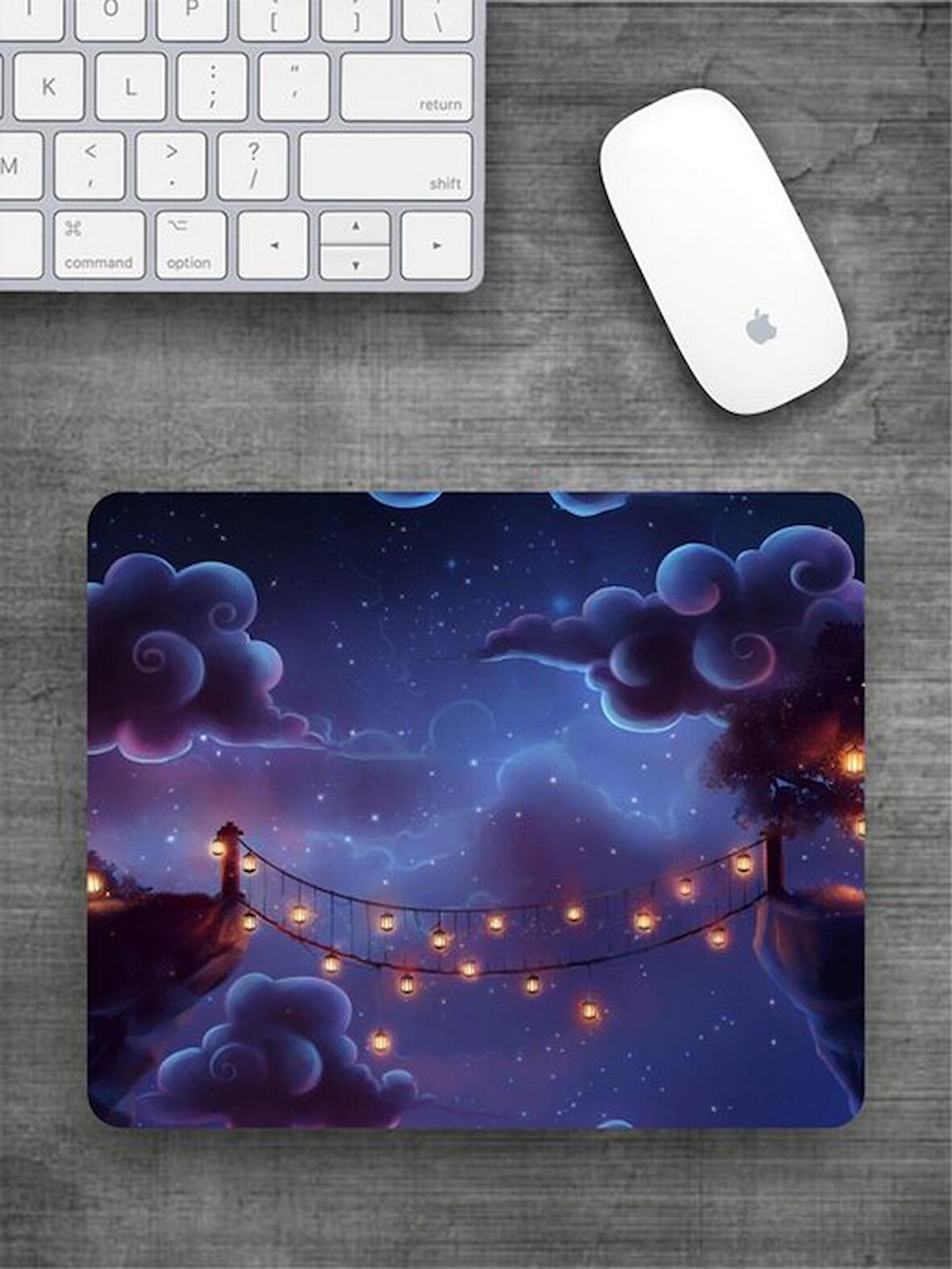 DÜŞ Baskılı Dikdörtgen Mouse Pad BSKBZR