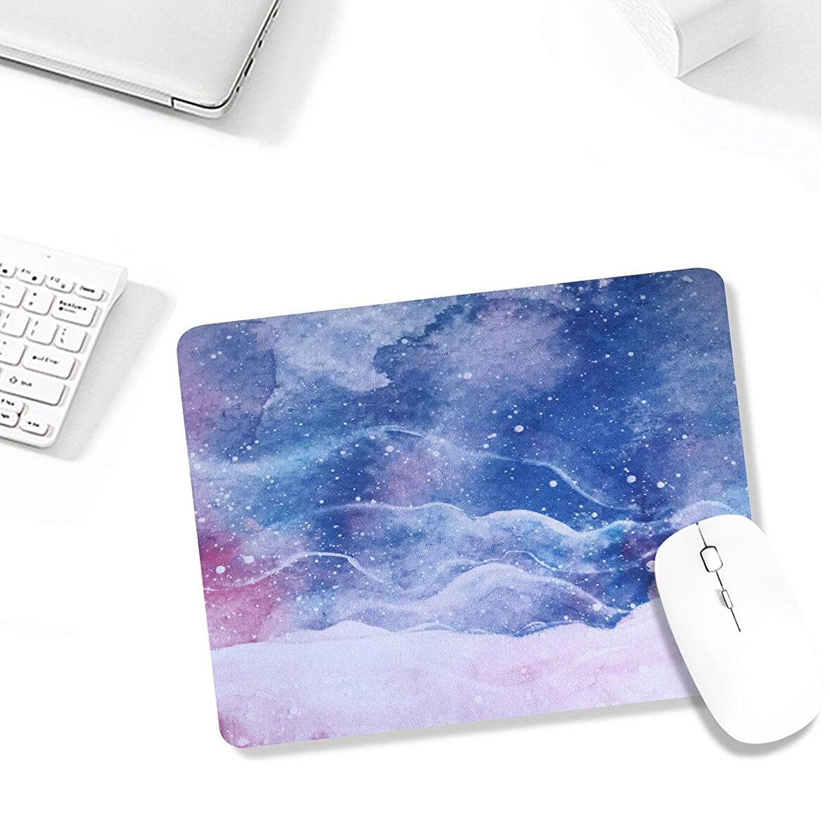  İllüstrasyon Desen Baskılı Mouse Pad