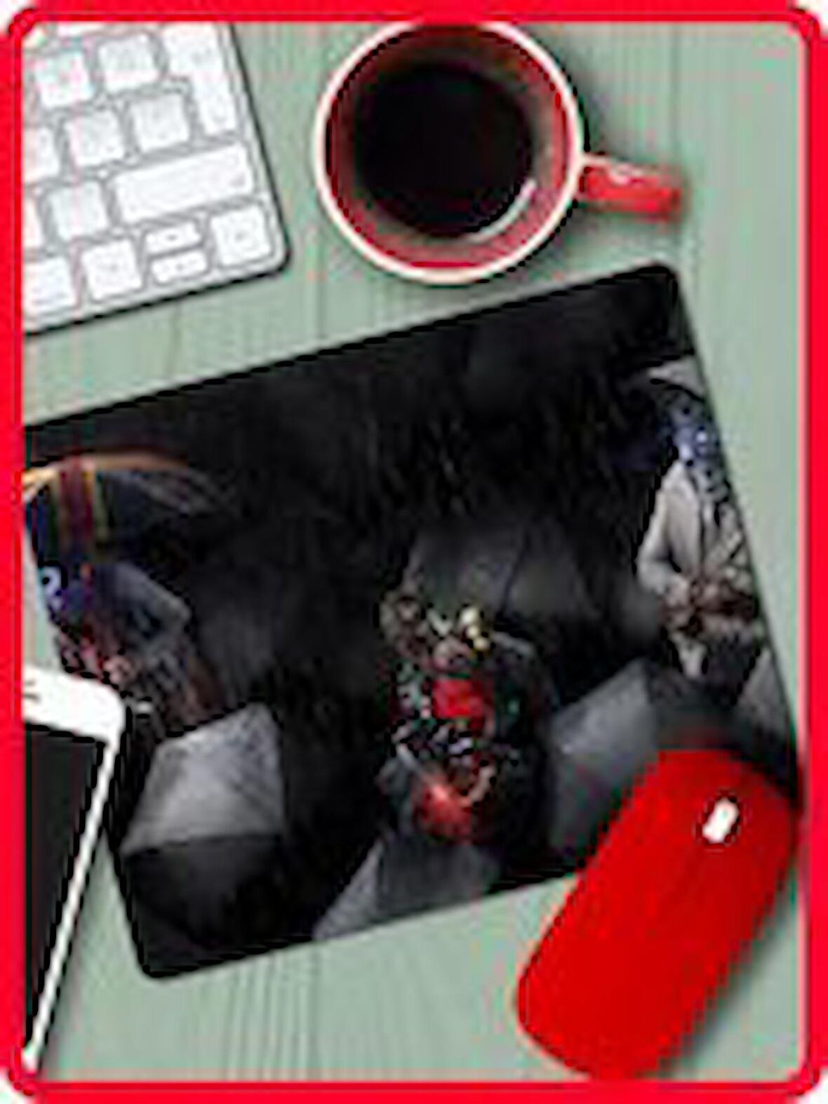  İllüstrasyon Desen Baskılı Mouse Pad