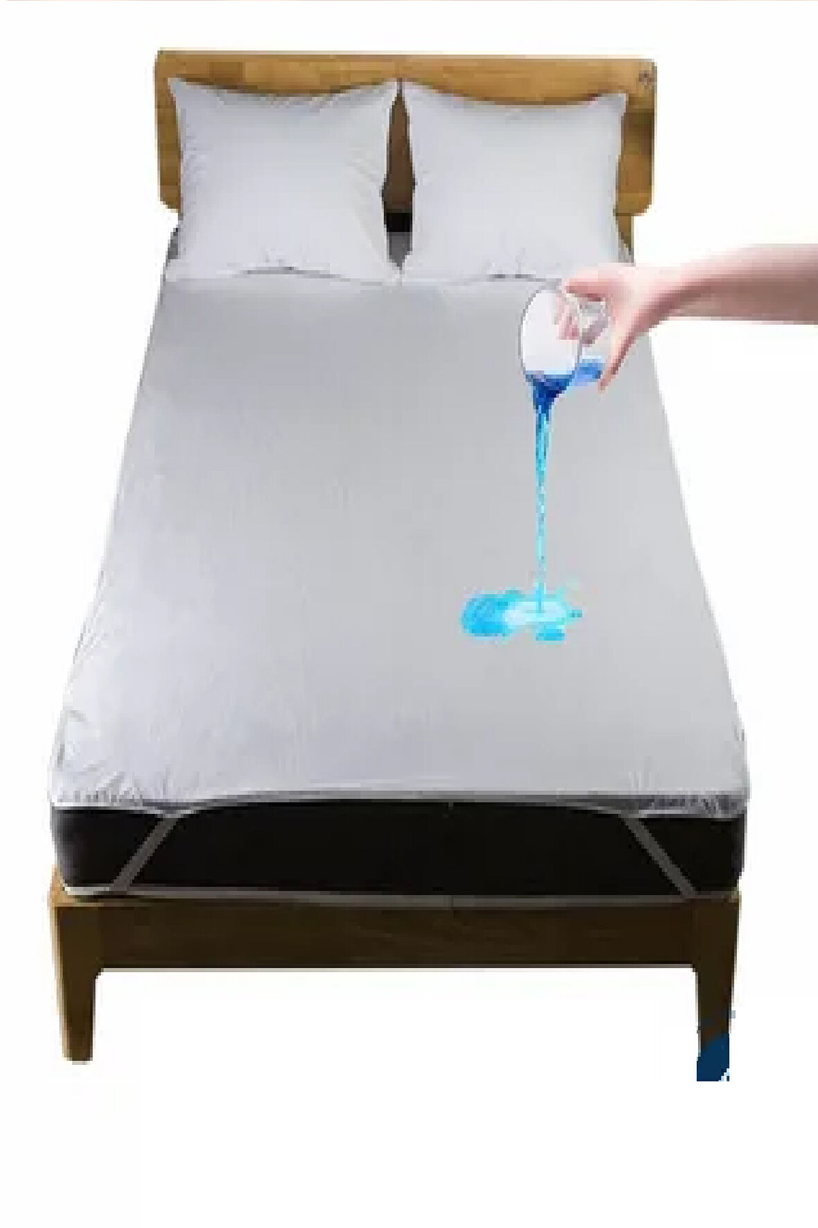 Bebesi 220x200 Cm Sıvı Geçirmez Micro Alez Çarşaf Köşe Lastikli Alez
