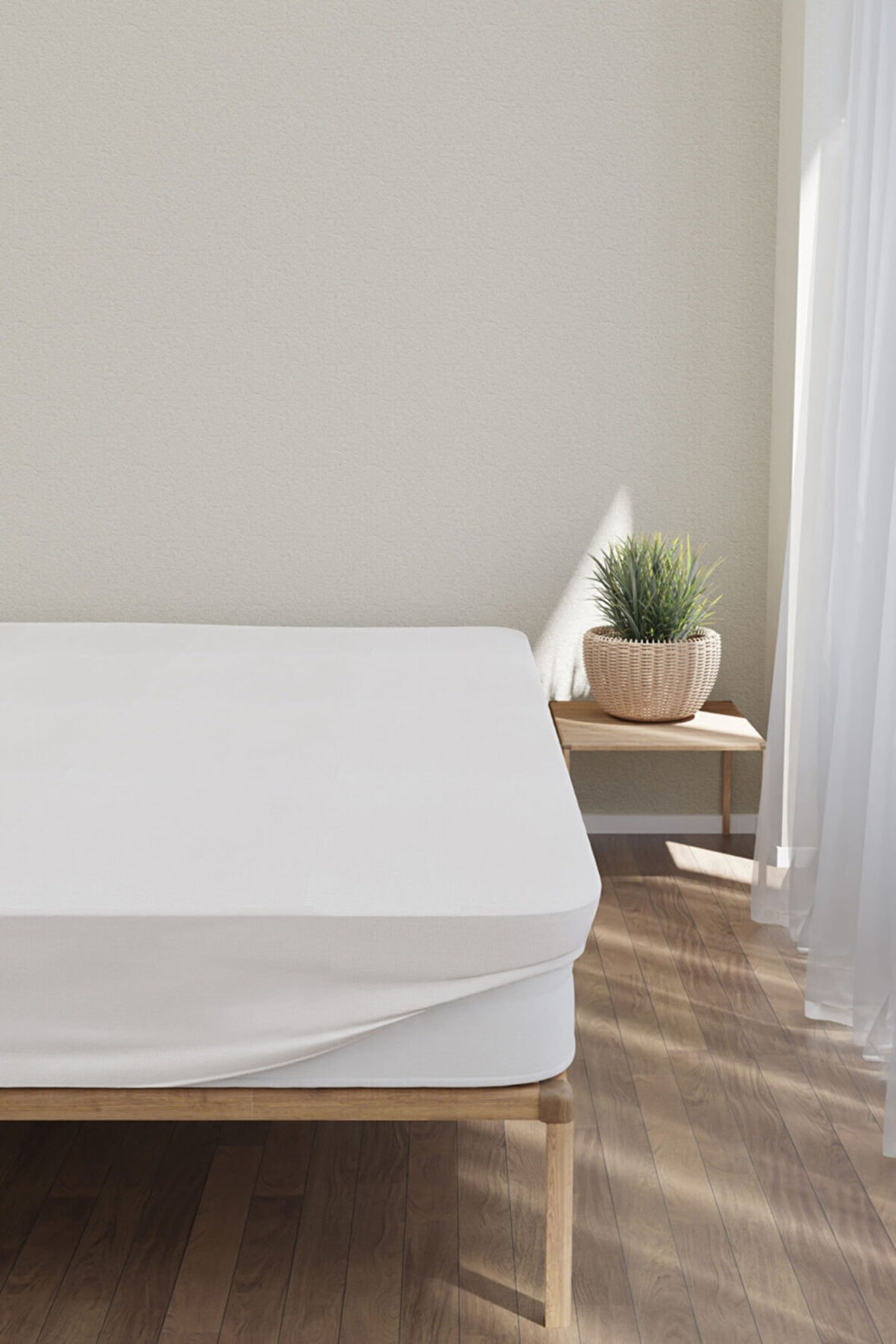 Bebesi Bebe 70x110 Cm Pamuk Fitted Alez Sıvı Geçirmez 