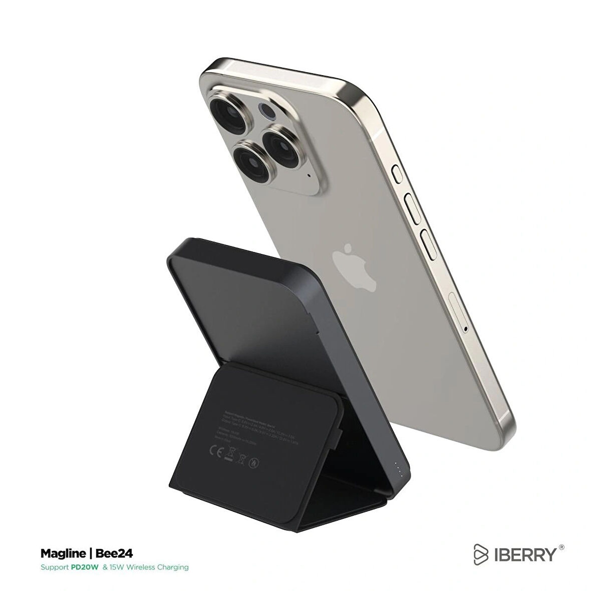 IBERRY MAGLINE B5000 WIRELESS 5.000 mAh Powerbank