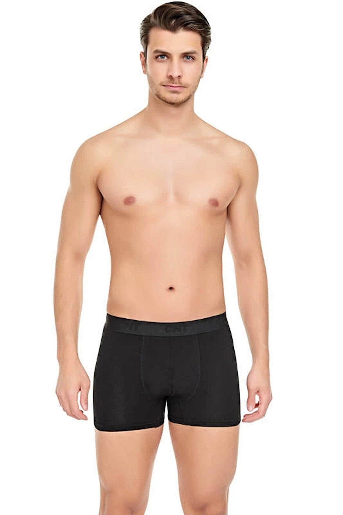 Düşük Bel Fit Kalıp Klasik Boxer 0186