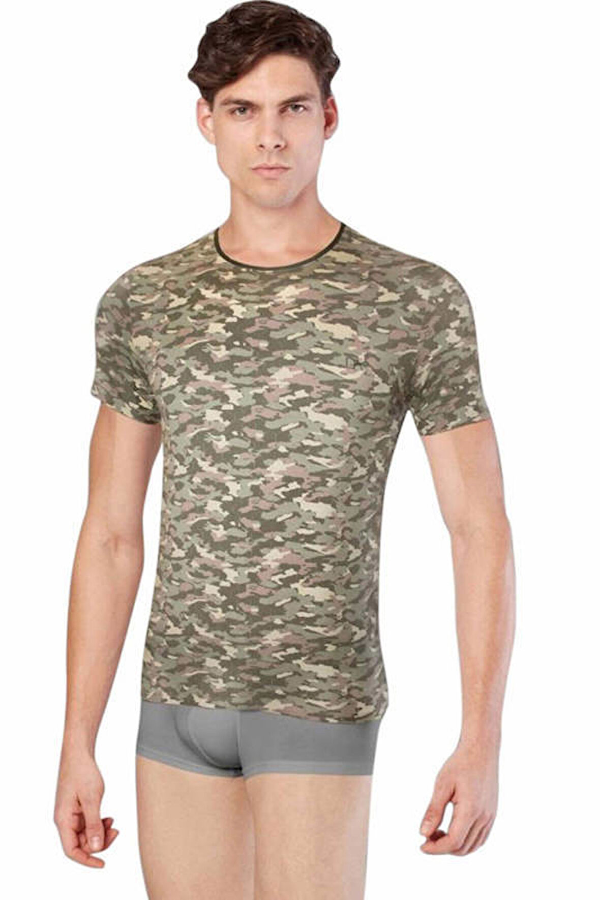 Doreanse Erkek Kamuflaj T-shirt 2560