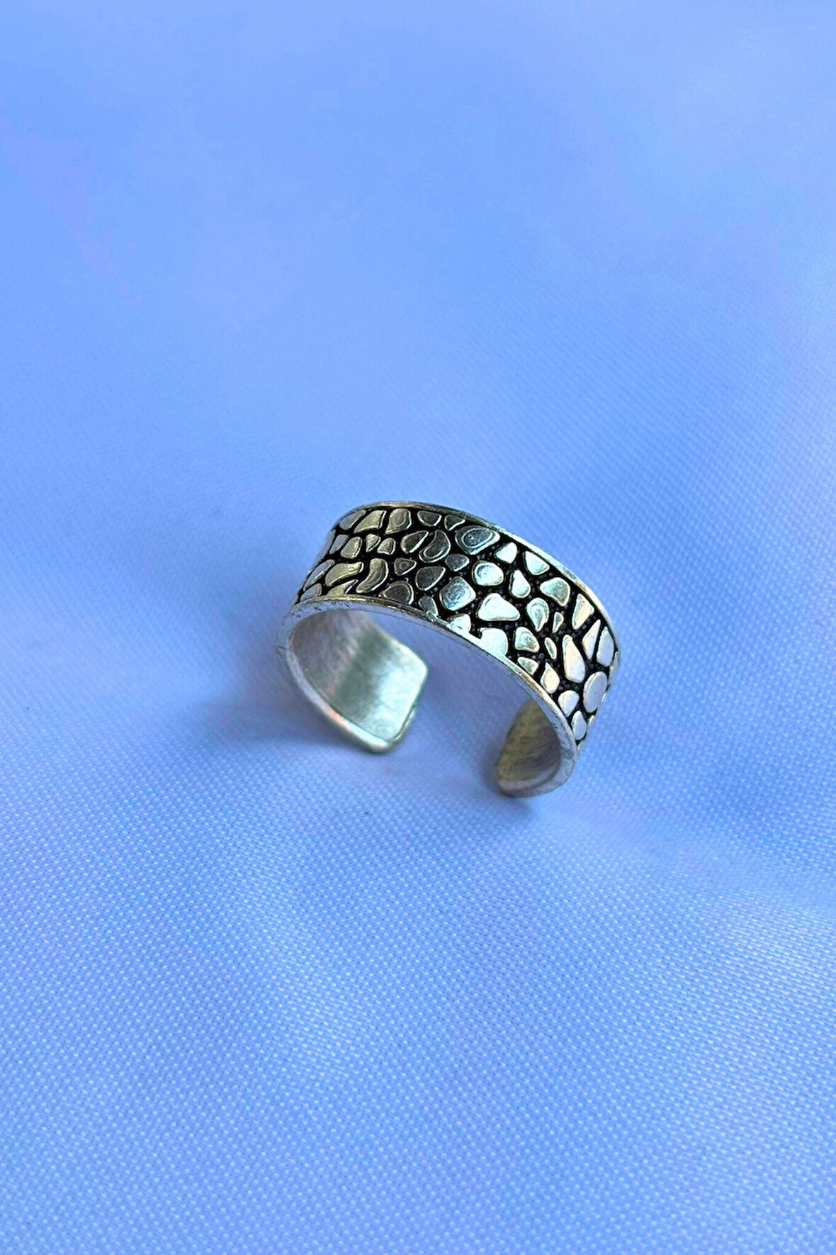 Özel Tasarım Maskülen Ayarlanabilir Erkek Yüzük